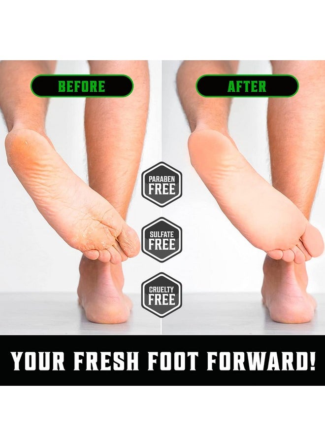 Viking Revolution Viking Revolution Tea Tree Foot Cream for Dry Cracked Heels - Foot Cream for Dry Cracked Feet Foot Balm for Dry Cracked Feet - Foot Cream for Dry Feet Foot Repair Cream with Aloe Vera and Mint (8oz)  - Image 3