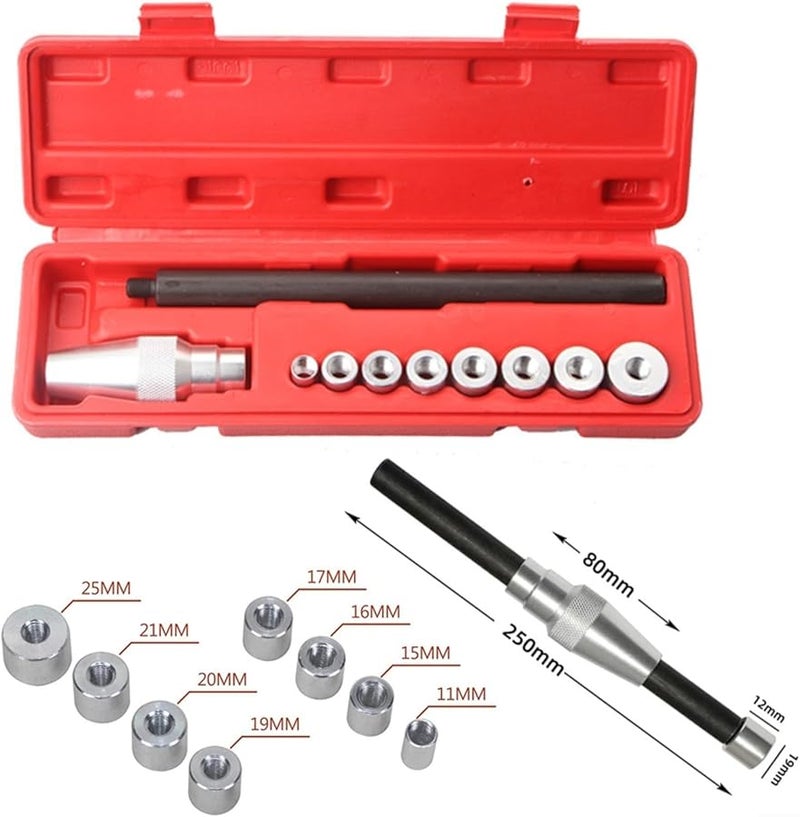 مجموعة أداة محاذاة القابض مع 8 محولات للسيارات والشاحنات الخفيفة والجرارات بحافظة معدنية للتخزين - Image 5