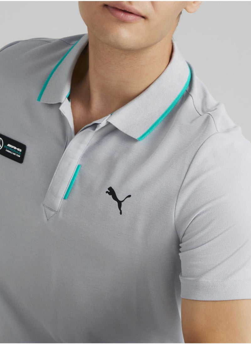 PUMA - Mercedes-AMG Petronas Motorsport Formula One Mens Polo Shirt - Image 1