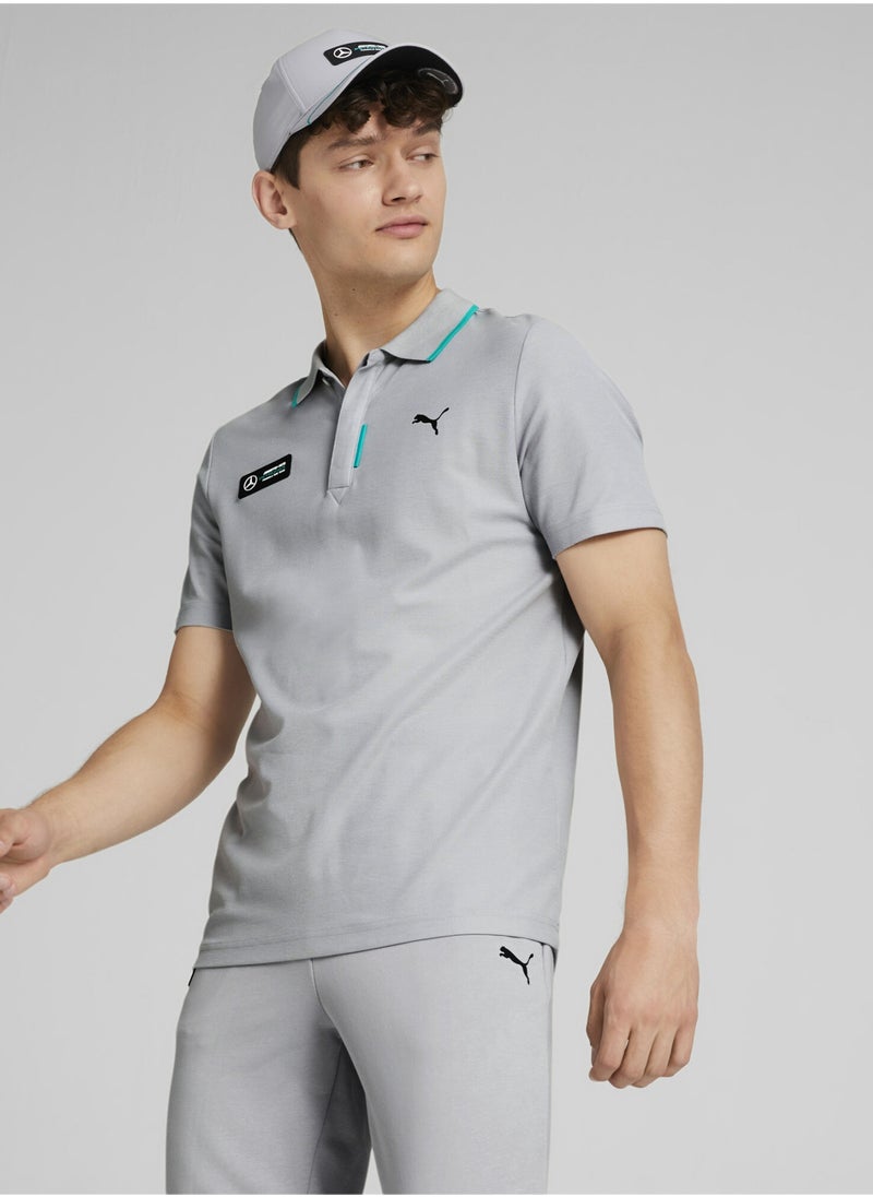 PUMA - Mercedes-AMG Petronas Motorsport Formula One Mens Polo Shirt - Image 1