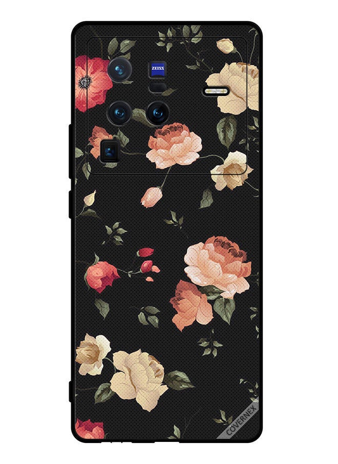 Covernex Protective Case Cover For vivo X80 Pro Colorful Lotus  - Image 1
