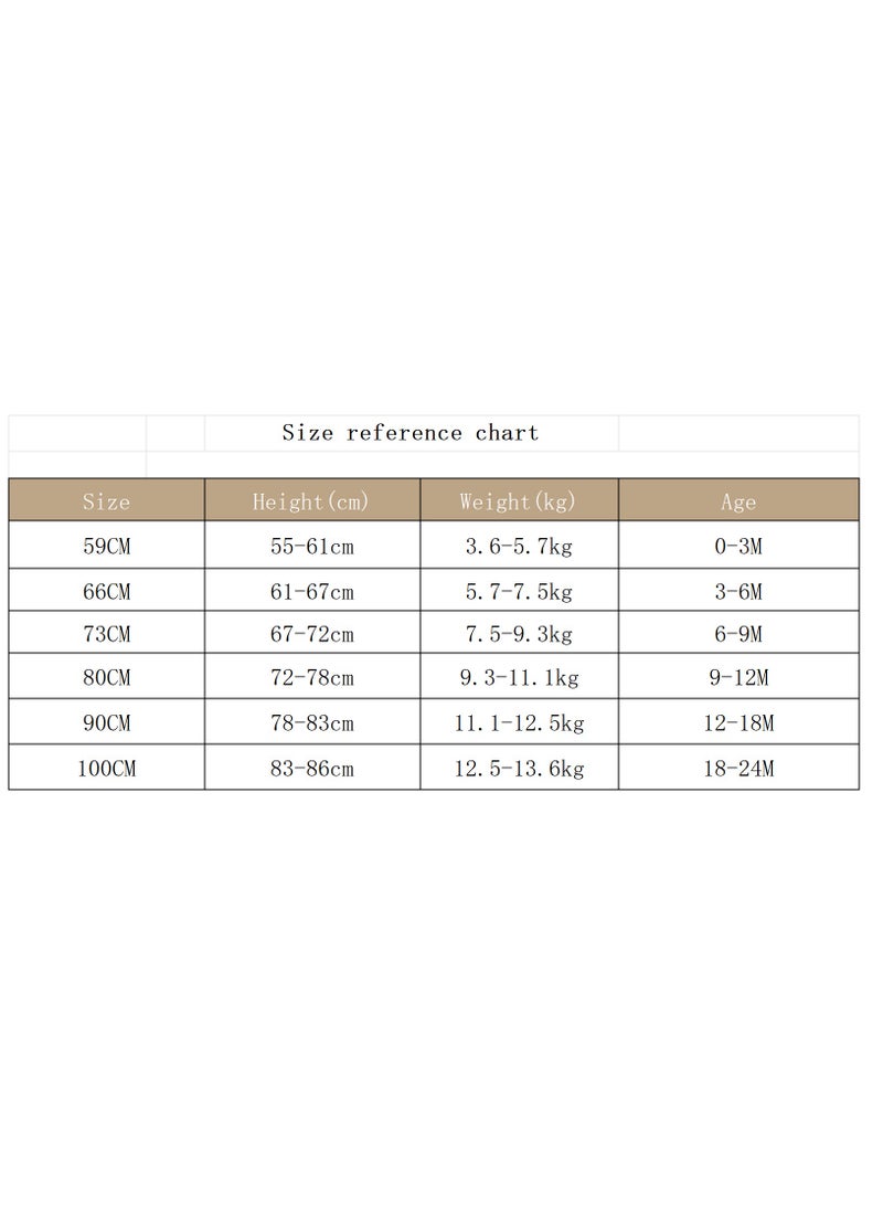 RedMapleTEK Baby Boy And Girl Sweater Jacket Hooded Coat Long-Sleeved Jumpsuit Baby Three-Piece Set  - Image 2