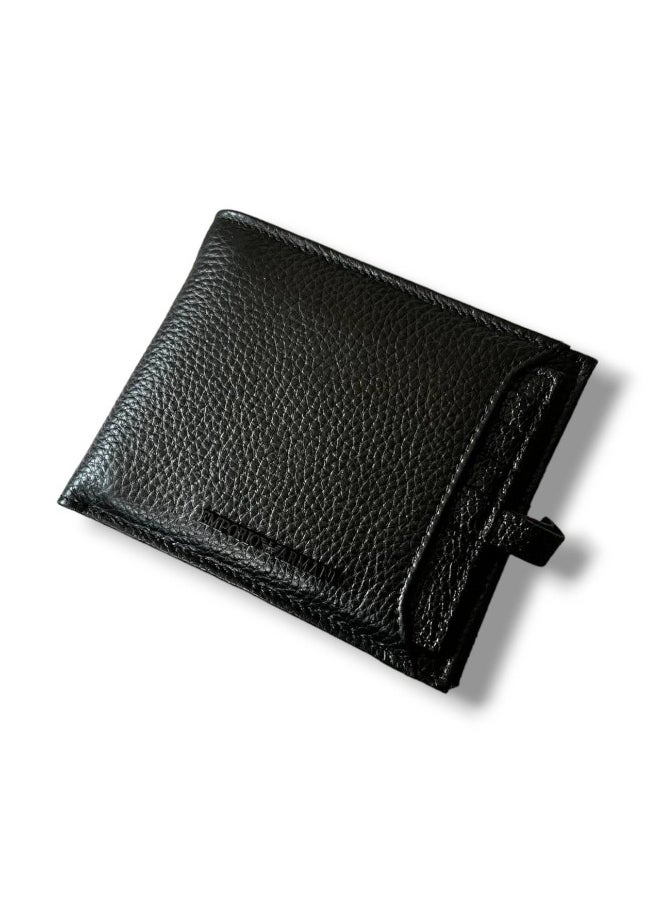 armani Emporio Armani Men's Leather Belt and Wallet Set - Black  - Image 5