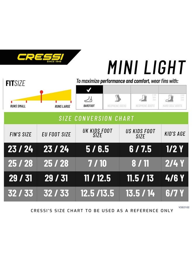 Cressi Mini Light Yellow 23 24 - Image 5