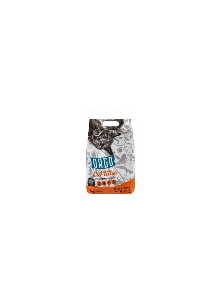 Orgo Clumping Cat Litter with Jasmen Scent 5L