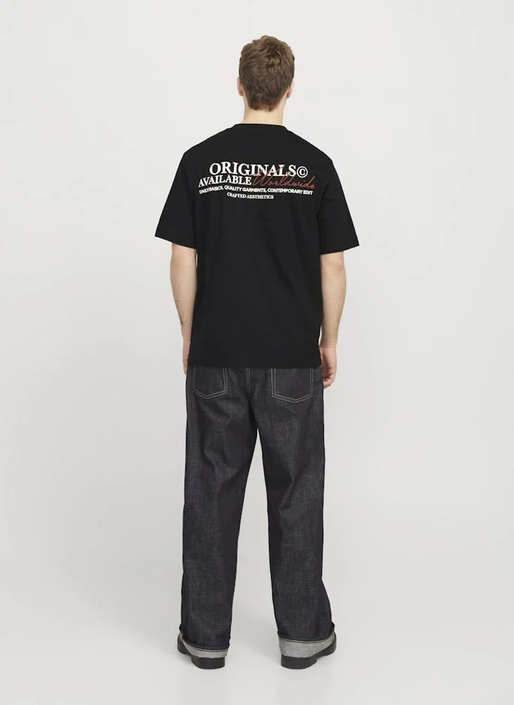 JACK & JONES Jorislington Logo Crew Neck T-Shrt