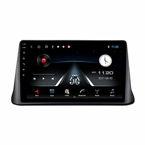 ModishOmbre Modorwy Original 9inch HD QLED Car Android Stereo | 2GB RAM & 32GB ROM | OS 13 Double Din Car Multimedia Player | incl. AHD Rear Camera & Frame Compatible with Tata Nexon- 1 Year Warranty - Image 1
