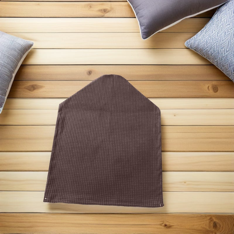 2pcs Universal Elastic Sofa Armrest Cover Simple Sofa Side Towels Protective Cloth for Home Office (Dark Coffee) - Image 5