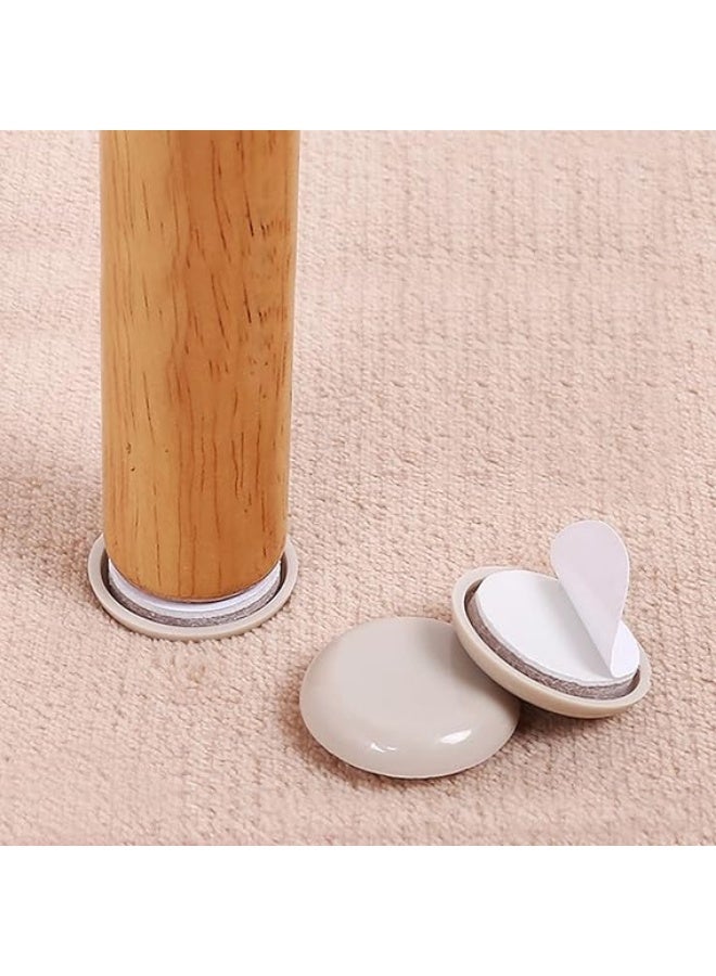 32mm Furniture Sliders for Carpet & Hardwood Floors, 24PCS Furniture Pads for Quickly and Easily Move Any Item and Protect The Floor - Image 5