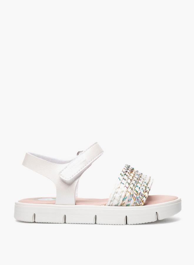 Pablosky Girls Hook & Loop Strap Sandals Ramadan Collection - Image 2