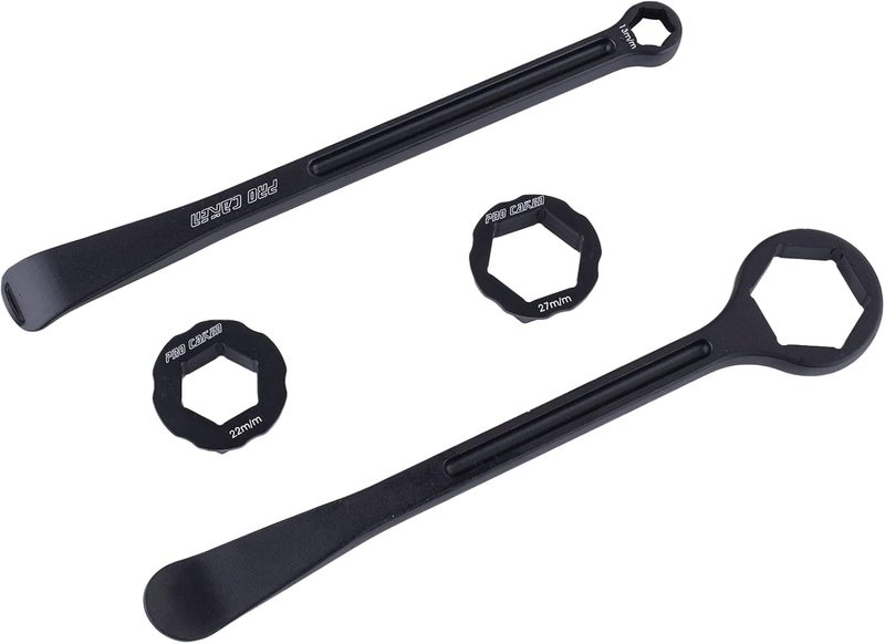 PRO CAKEN Universal Motorcycle Tire Iron Set - 5-Piece Changing Tool Kit - Image 5