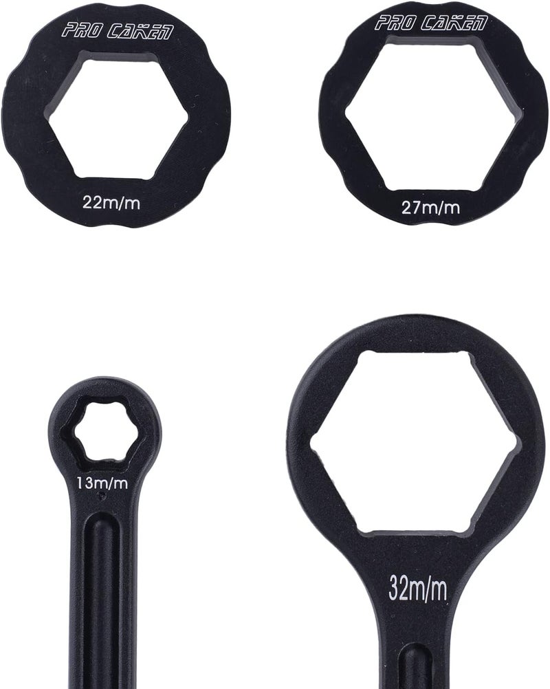 PRO CAKEN Universal Motorcycle Tire Iron Set - 5-Piece Changing Tool Kit - Image 3
