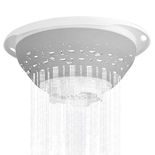 QiMH Collapsible Colander and Strainer, 5 Quart(1.25 gal), Heavey Duty Kitchen Drainer Basket for Pasta, Veggies and Fruits, New Home Apartment Essentials - Image 2
