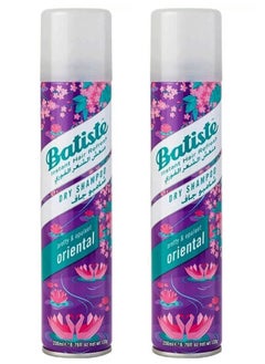 Batiste Two Pieces of Dry Shampoo Oriental Hints of Fruit Flowers 2X200ml  - Image 1