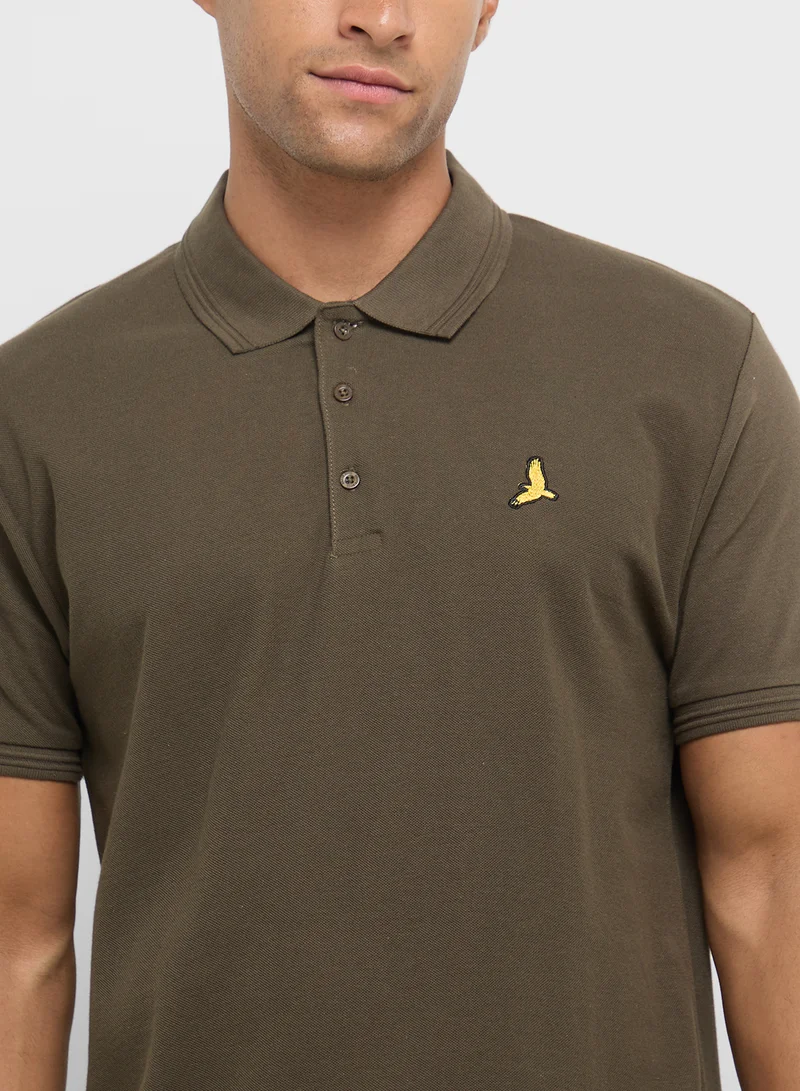 BRAVE SOUL Basic Polo Shirt