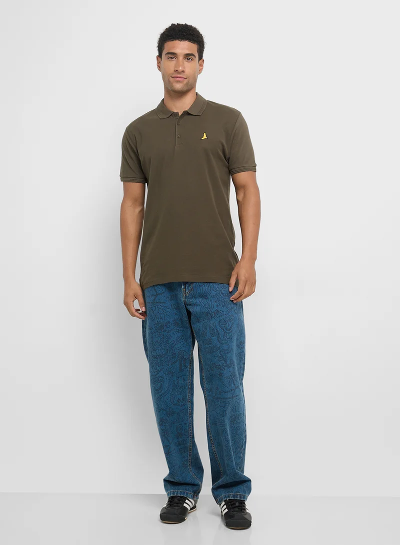 BRAVE SOUL Basic Polo Shirt