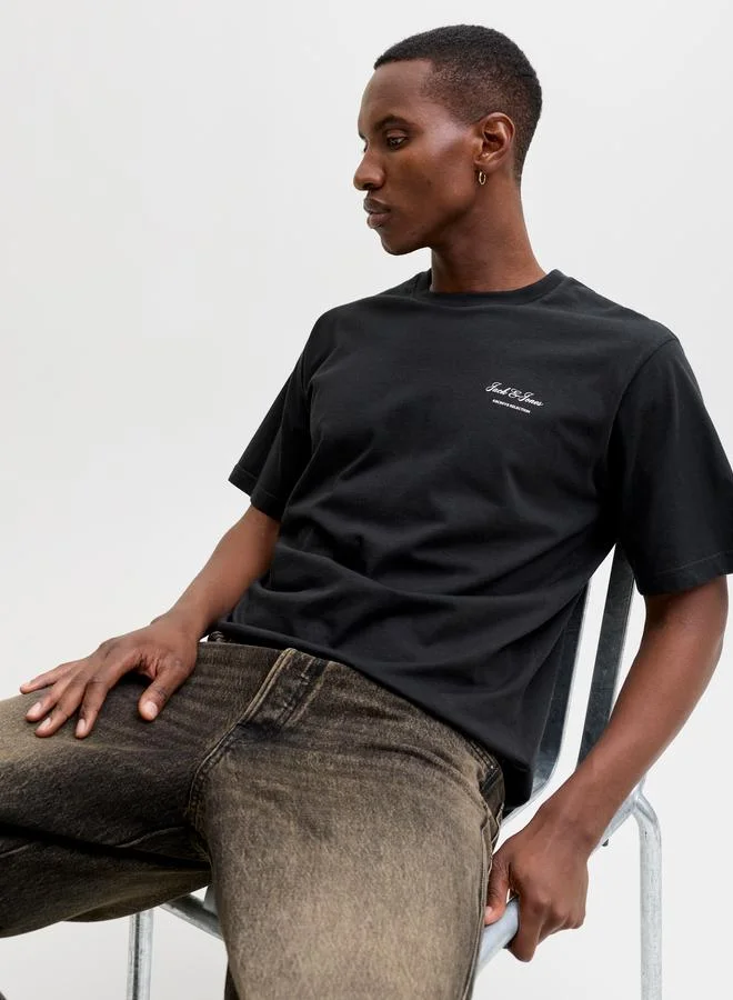 JACK & JONES Graphic Crew Neck T-Shirt