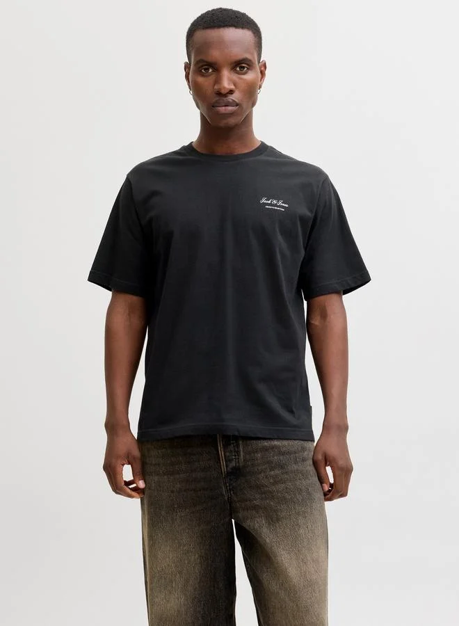 JACK & JONES Graphic Crew Neck T-Shirt