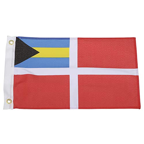 Seachoice Bahamas Courtesy Flag, 12 in. X 18 in., Nylon - Image 1