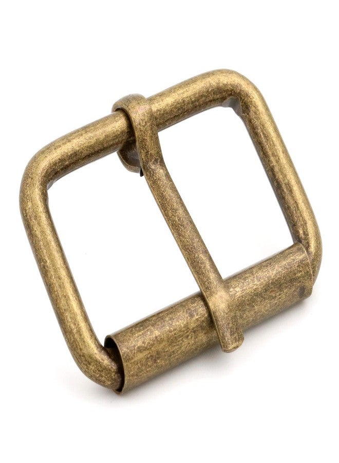 BIKICOCO 1-1/4'' Roller Pin Belt Buckles Non Welded for Bags, Collars, Shoes, and Belt Straps, Bronze - Pack of 10 - Image 5