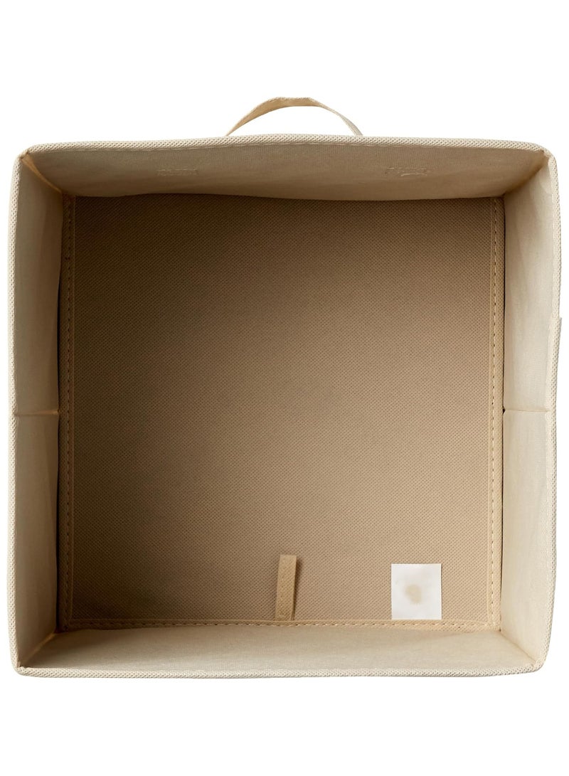 general Collapsible Fabric Storage Cubes Organizer with Handles 27 x 27 x 28 centimeters Pack of 6 - Image 3