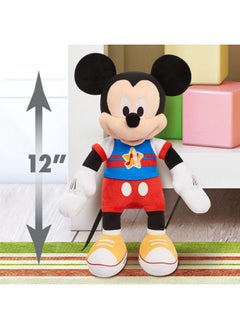 Just Play Disney Junior Mickey Mouse Funhouse Singing Fun Mickey Mouse 13 Inch Lights and Sounds Feature Plushie, Sings The Wiggle Giggle Song, Kids Toys for Ages 3 Up by Just Play  - Image 3