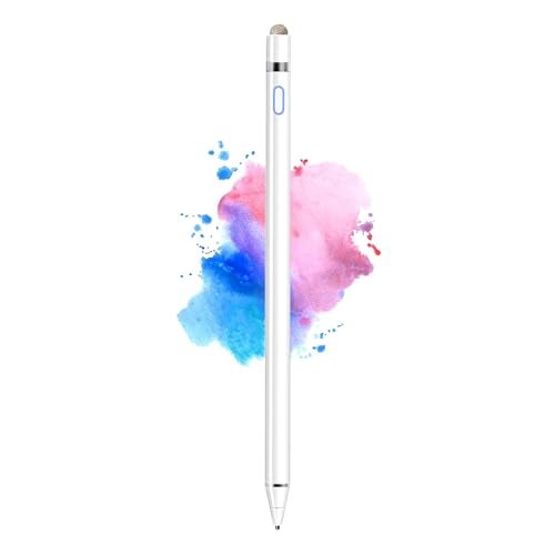 CMARS Active Stylus Pens for Touch Screens, Rechargeable Universal iPad Pencil, Pen for iPad/iOS/Android/iPad Air/Pro/Mini/iPhone/Samsung/Lenovo and More - Image 1