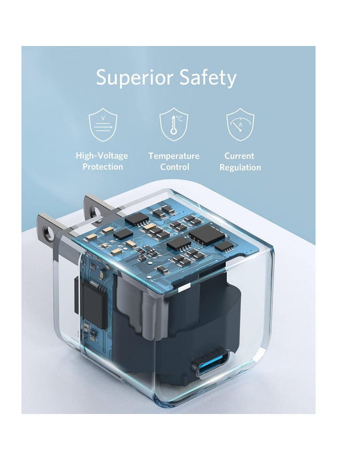 محول باور بورت III بمنفذ USB-C قدرة 20 وات بتصميم مكعب - Image 4