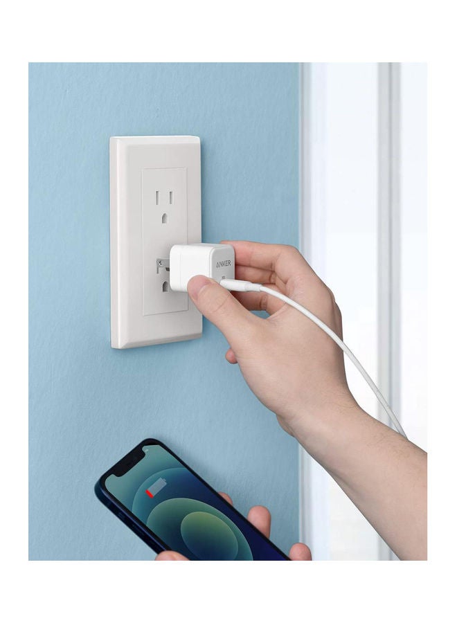 محول باور بورت III بمنفذ USB-C قدرة 20 وات بتصميم مكعب - Image 3