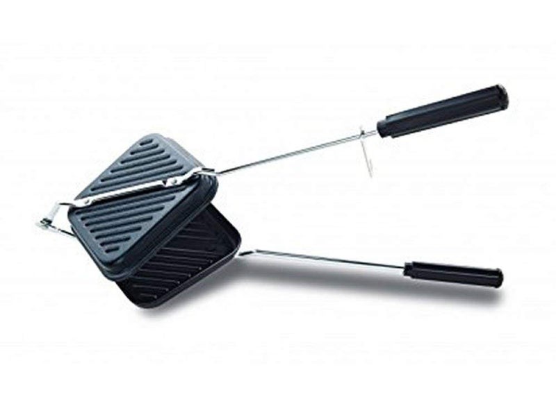 DBY Sandwich Maker Nonstick Gas Toaster Grill Aluminum Grill and Toast Sandwich Maker Mini Gas Toaster and Griller - Image 4