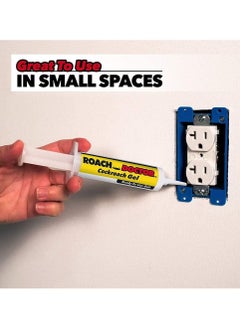 Roach Doctor Doctor Roach Pest Control Cockroach Gel Bait Syringe Tip Indoor Outdoor Use  - Image 4