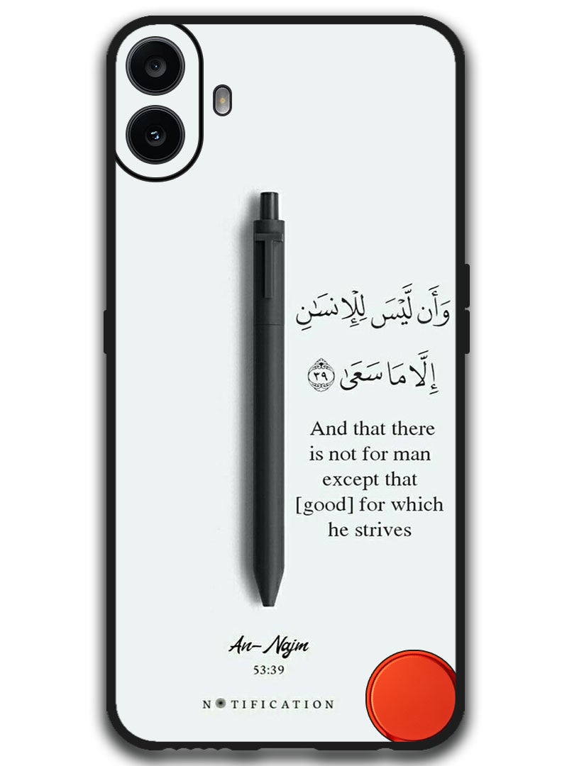 Theodor Protective Case Anti Scratch Shock Proof Bumper Cover For Nothing CMF Phone 1 Arabic Design (88) - Image 1