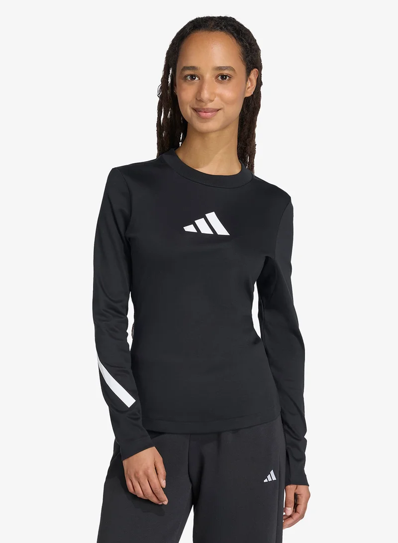 اديداس تيشيرت مطبوع عليه "Z.N.E." من الخلف