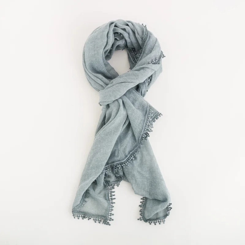 CARPISA Women's Scarf Ambra Pashmina Magpie Blue