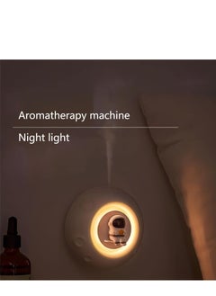 Cool Baby COOLBABY Space Capsule Astronaut Automatic Perfume Machine Home Bedroom Toilet Quiet Deodorization Purifying Air Aromatherapy Machine 4 Bottles of Fruit Essential Oil White  - Image 2