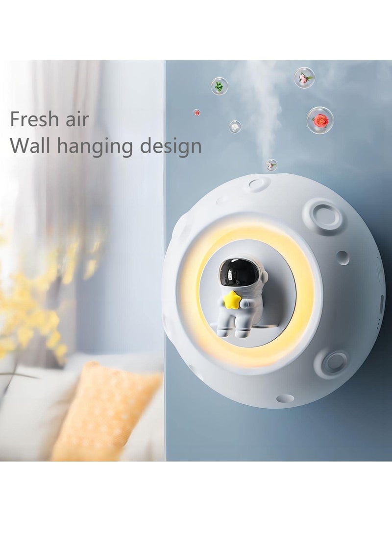 Cool Baby COOLBABY Space Capsule Astronaut Automatic Perfume Machine Home Bedroom Toilet Quiet Deodorization Purifying Air Aromatherapy Machine 4 Bottles of Fruit Essential Oil White - Image 3