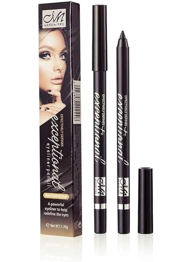 Mn Me Now Pro Long Lasting Waterproof Eyeliners - Black