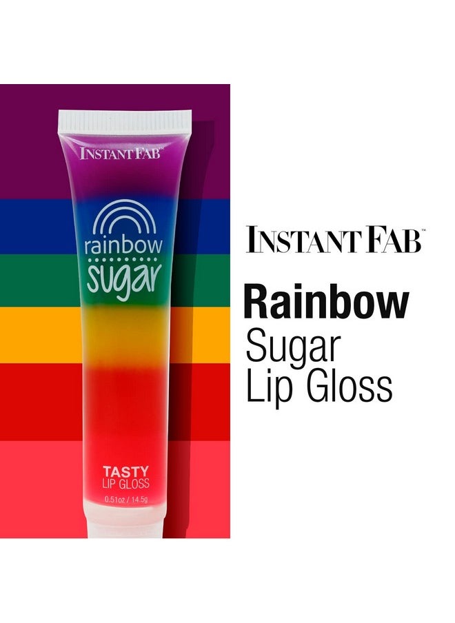 STUDIO LIMITED STUDIO LIMITED Instant Fab Crystal Shiny Clear Lip Gloss Value Pack 14ml/ 0.47oz (48 Pack (Whole Case) - Rainbow Sugar)  - Image 3