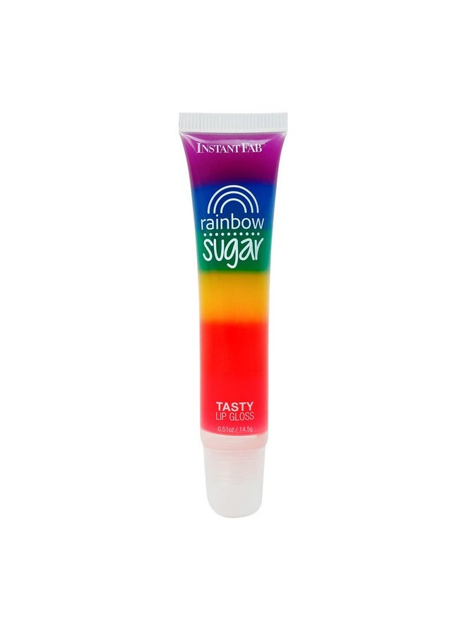 STUDIO LIMITED STUDIO LIMITED Instant Fab Crystal Shiny Clear Lip Gloss Value Pack 14ml/ 0.47oz (48 Pack (Whole Case) - Rainbow Sugar)  - Image 2
