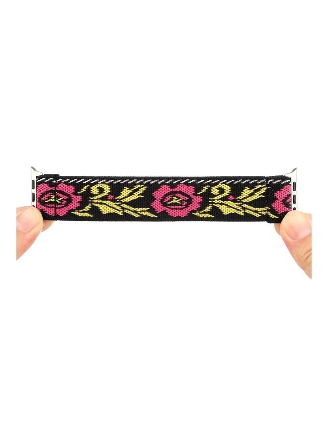 NIBEMINENT Replacement Watchband For Apple Watch Series 7 41mm/6 & SE 5 4 40mm/3 2 1 38mm Multicolour - Image 5