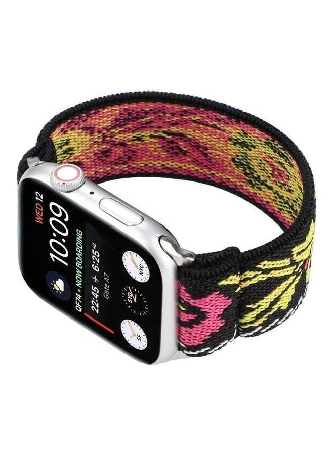 NIBEMINENT Replacement Watchband For Apple Watch Series 7 41mm/6 & SE 5 4 40mm/3 2 1 38mm Multicolour - Image 3