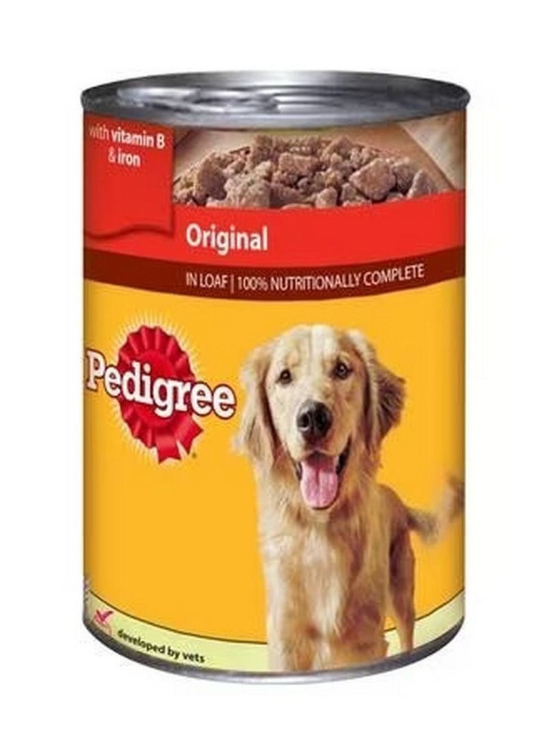 Pedigree - Beef Loaf Wet Dog Food 400G - Image 1