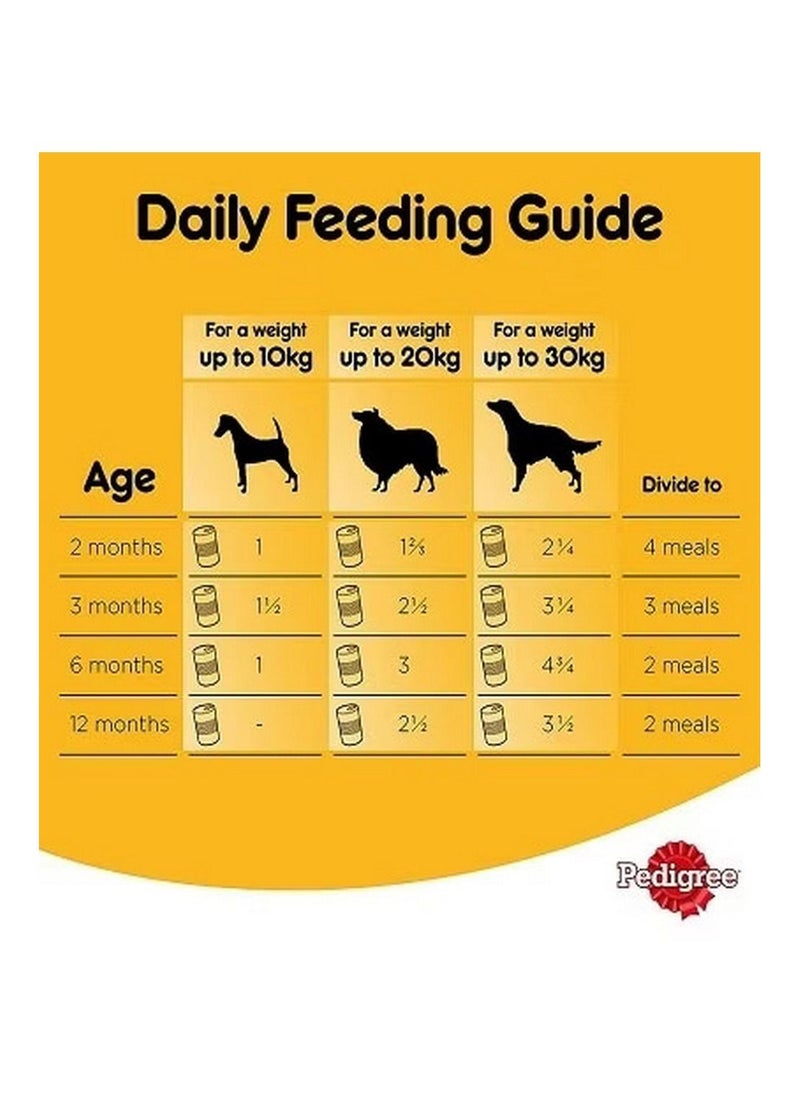 Pedigree - Beef Loaf Wet Dog Food 400G - Image 1