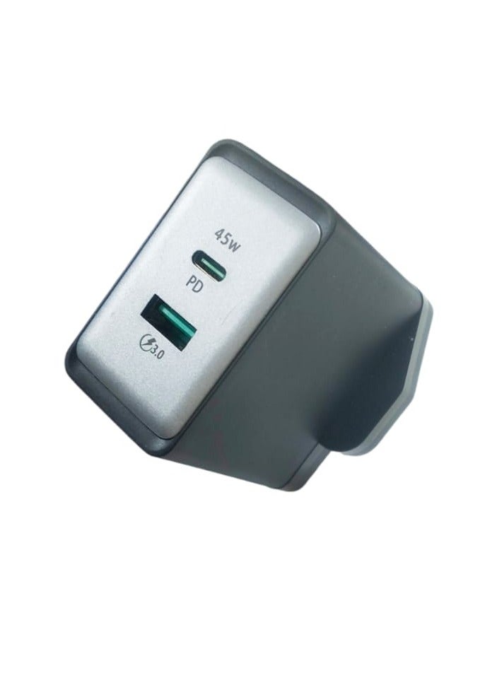 كيندو شاحن حائط عالمي (منافذ من النوع C PD+ USB) - Image 1