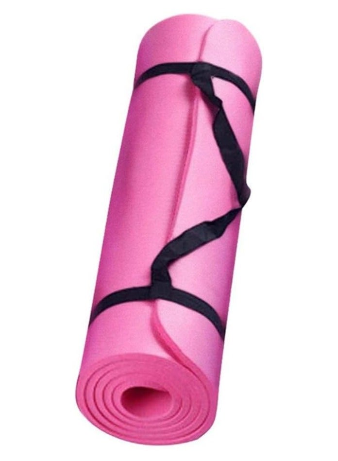 Generic Premium Exercise Non-Slip Yoga Gym Mat Home Workout Floor Exercises Meditation Eco Friendly for Yoga, Pilates  - Image 5