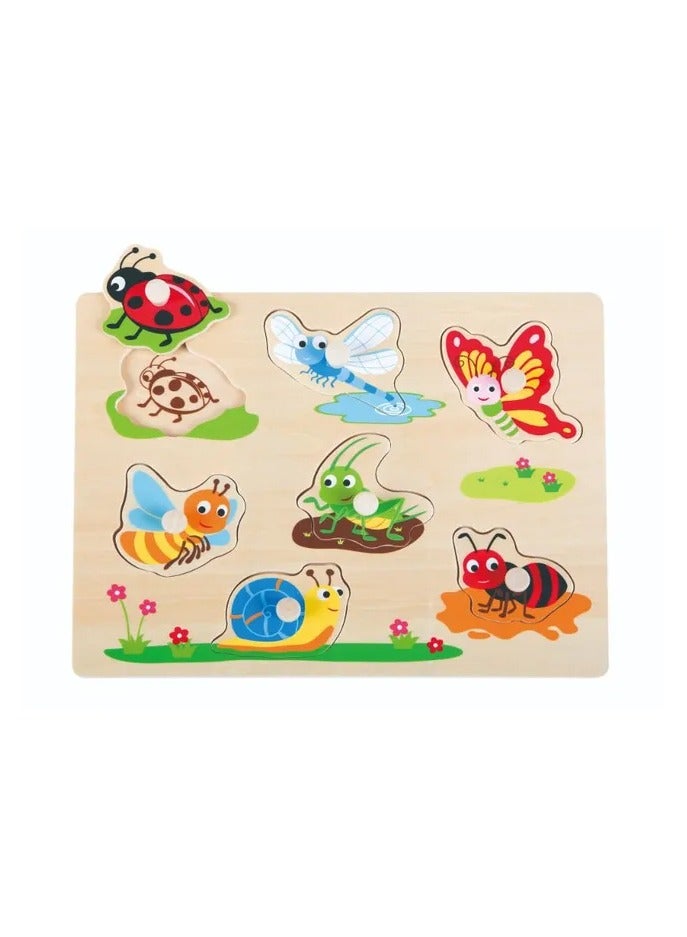 Lelin - Insect Peg Puzzle