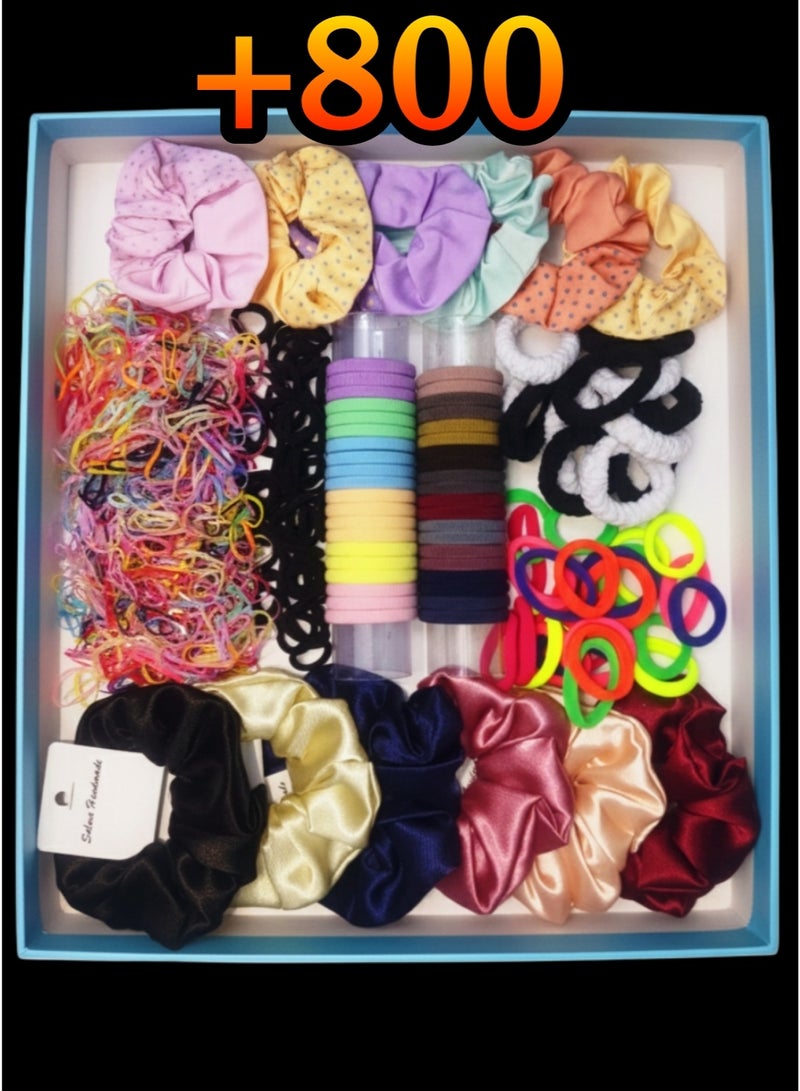 جود باي مجموعة مكونة من جمبع أنواع أساتك الشعر وربطات الشعر بعدة أحجام  بعدد +800 - Image 1