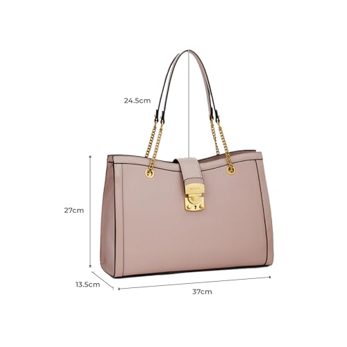 Miraggio Selena Tote Bag For Women (Mink) - Image 3