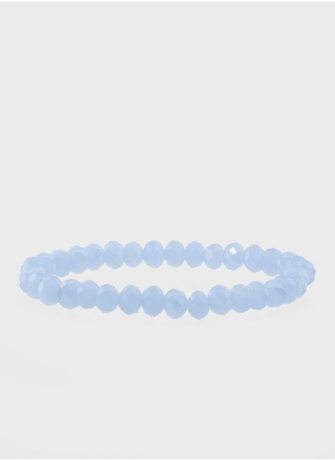 Glass Bead Stacker Bracelet