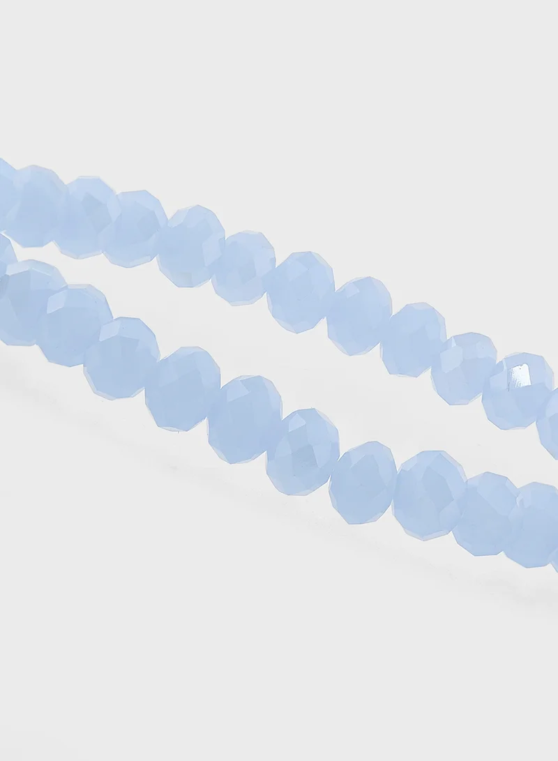BUCKLEY LONDON Glass Bead Stacker Bracelet